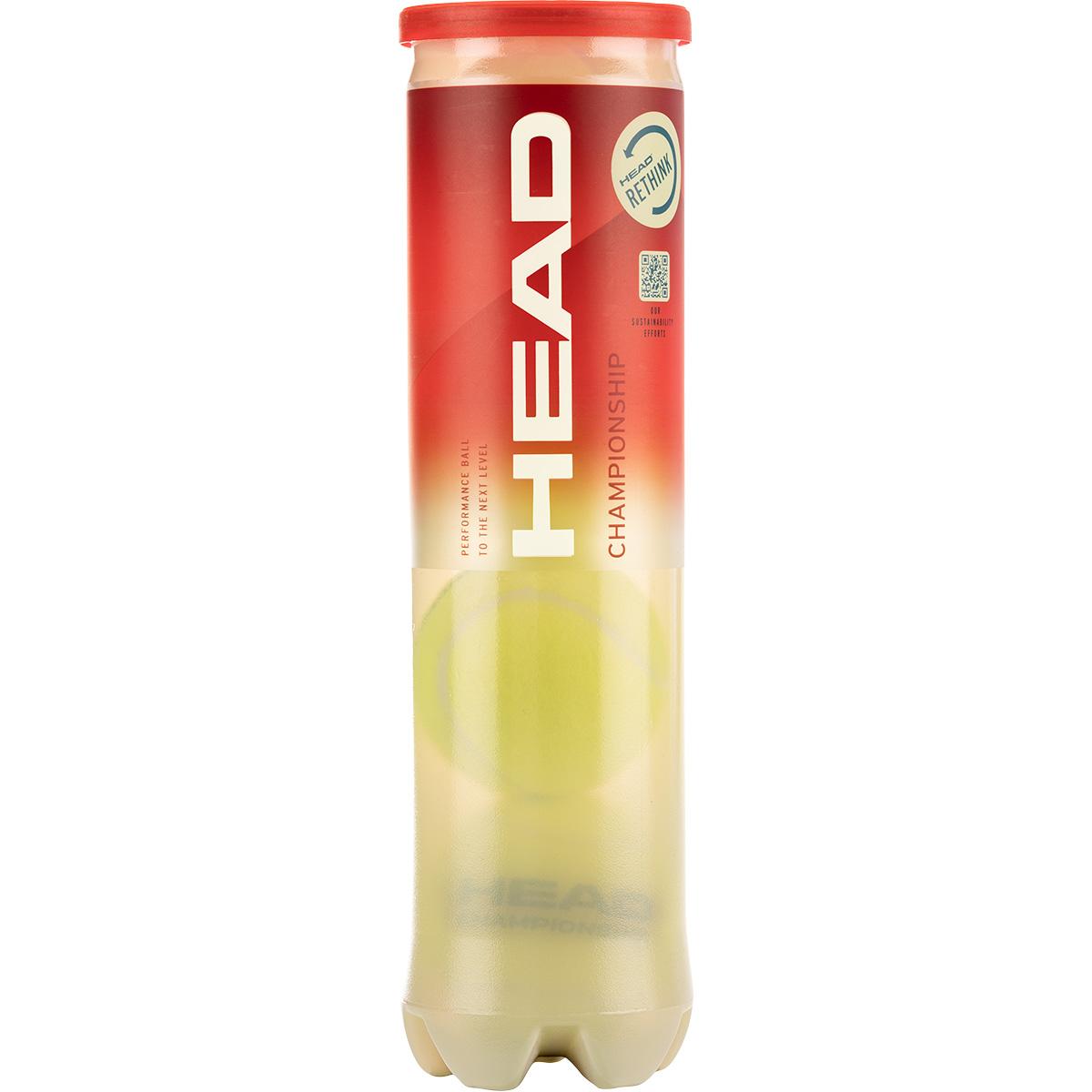 HEAD Championship 4-Pack Tennisbolde Yw