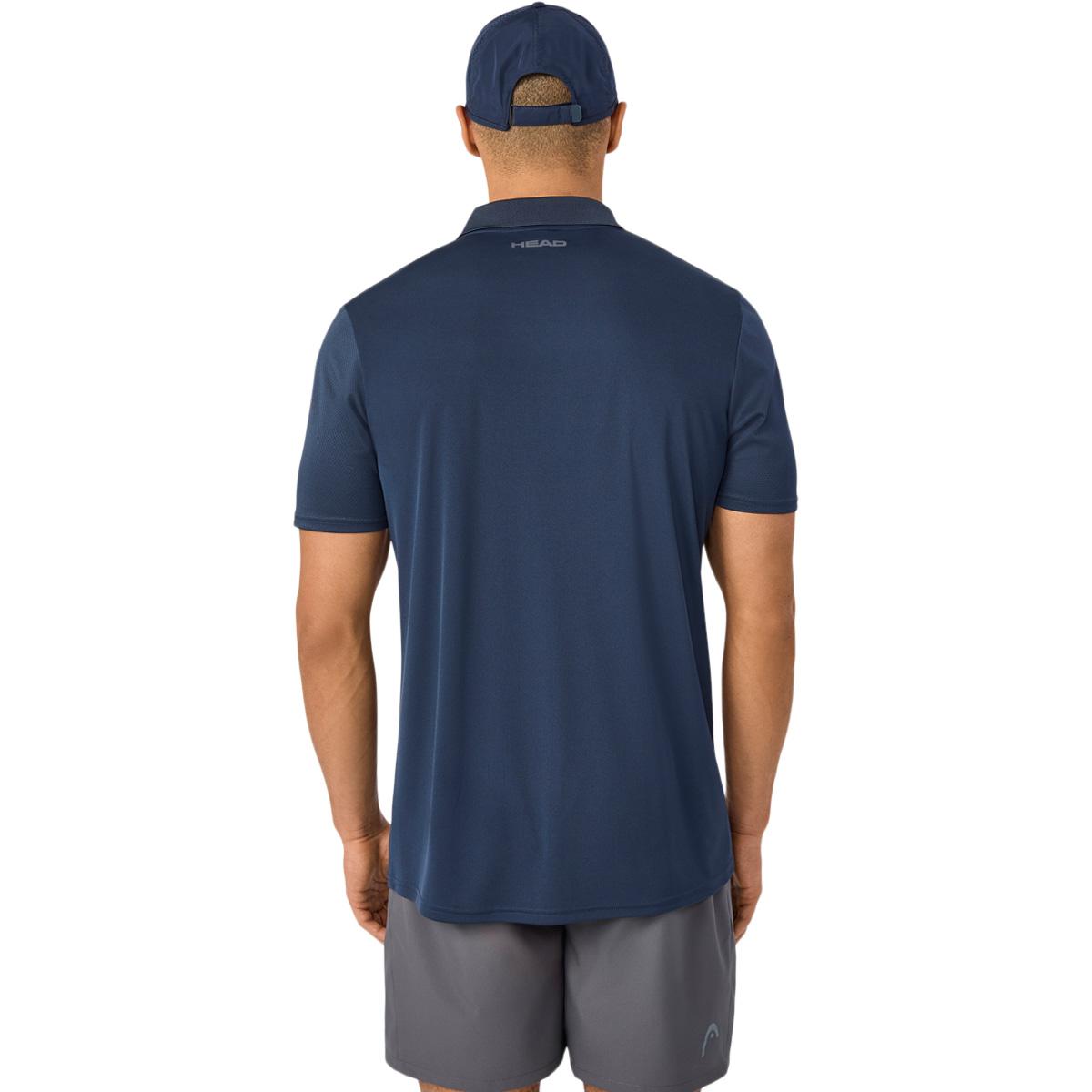 HEAD Club 25 Tech Tennis Polo T-skjorte Herre Nv