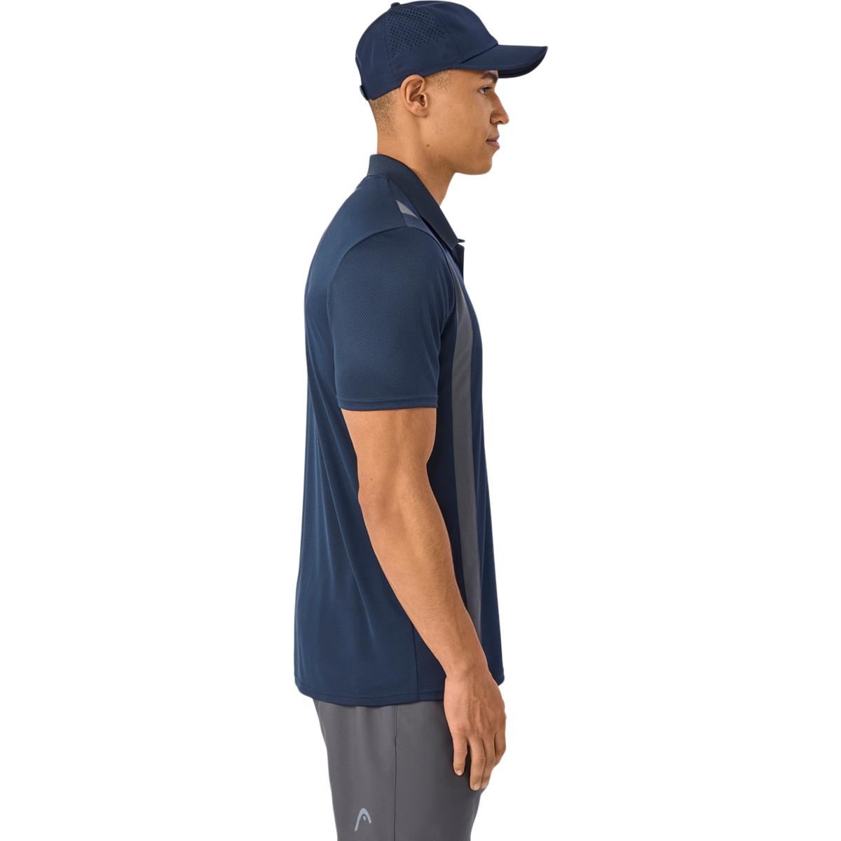 HEAD Club 25 Tech Tennis Polo T-skjorte Herre Nv