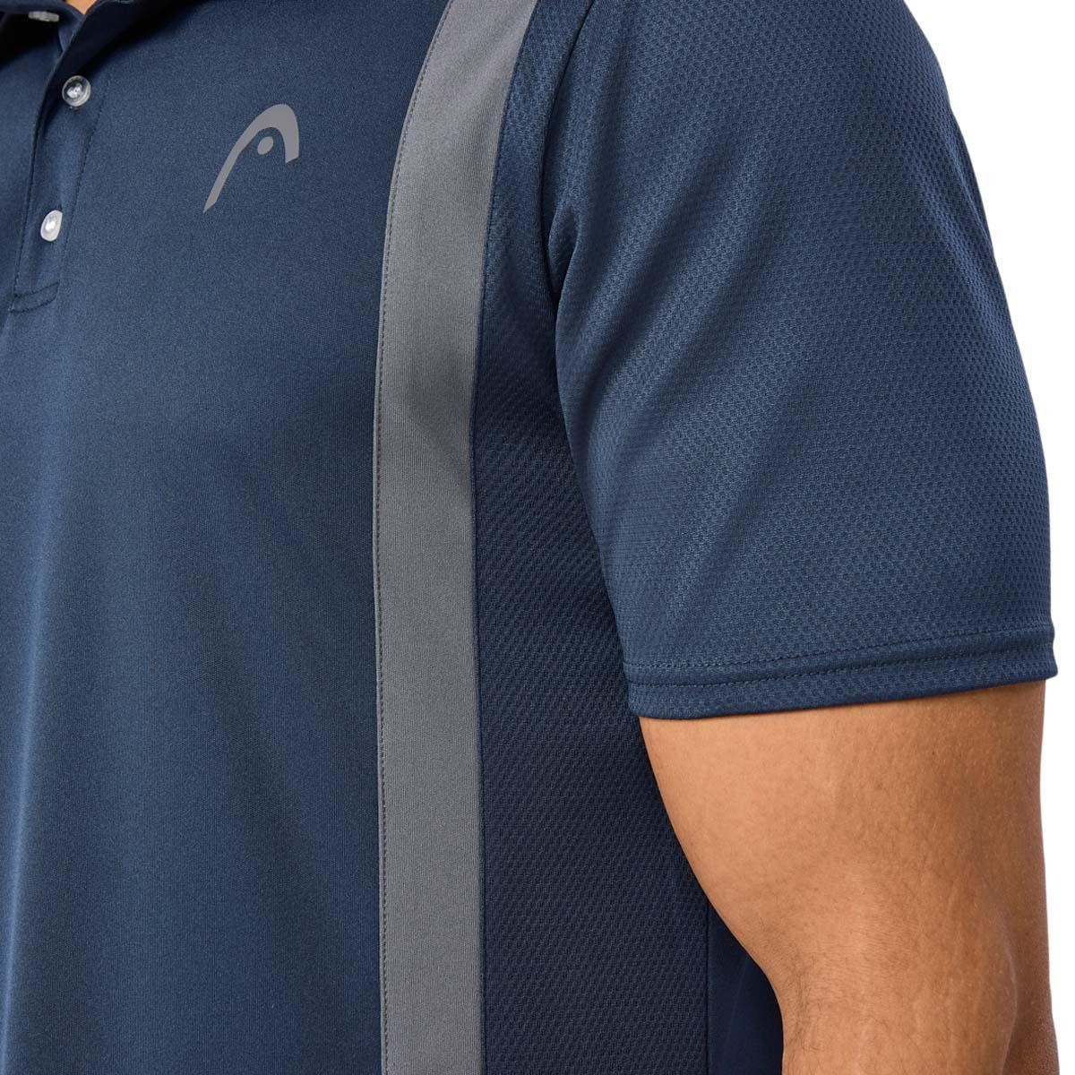 HEAD Club 25 Tech Tennis Polo T-skjorte Herre Nv