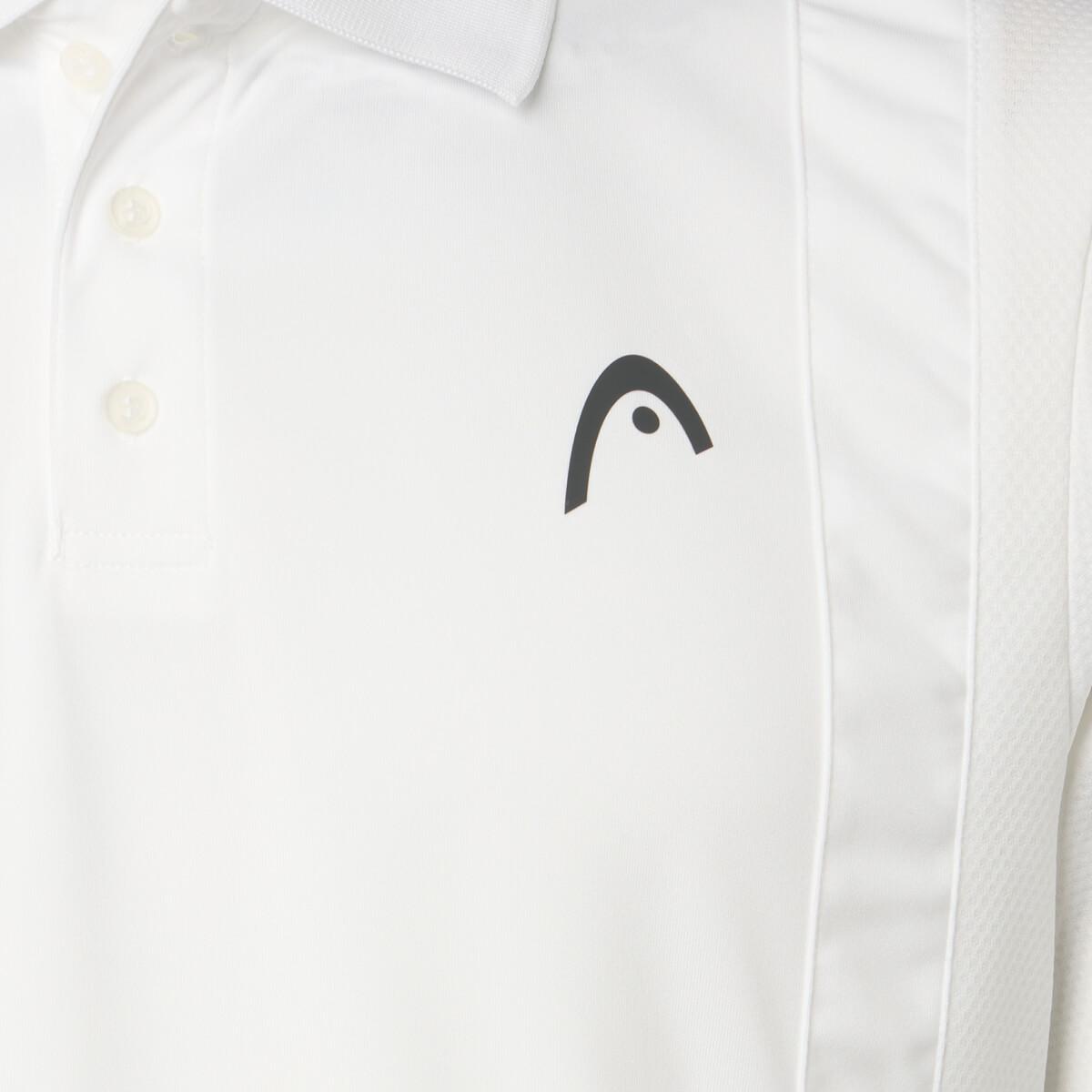 HEAD Club 25 Tech Tennis Polo T-skjorte Herre Wh