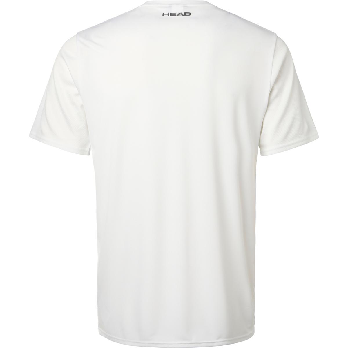 HEAD Club 25 Tech Tennis T-skjorte Herre Wh
