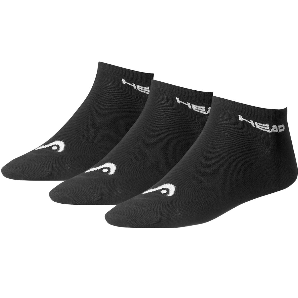 HEAD Tennis 3-Pack Ankelstrømper black