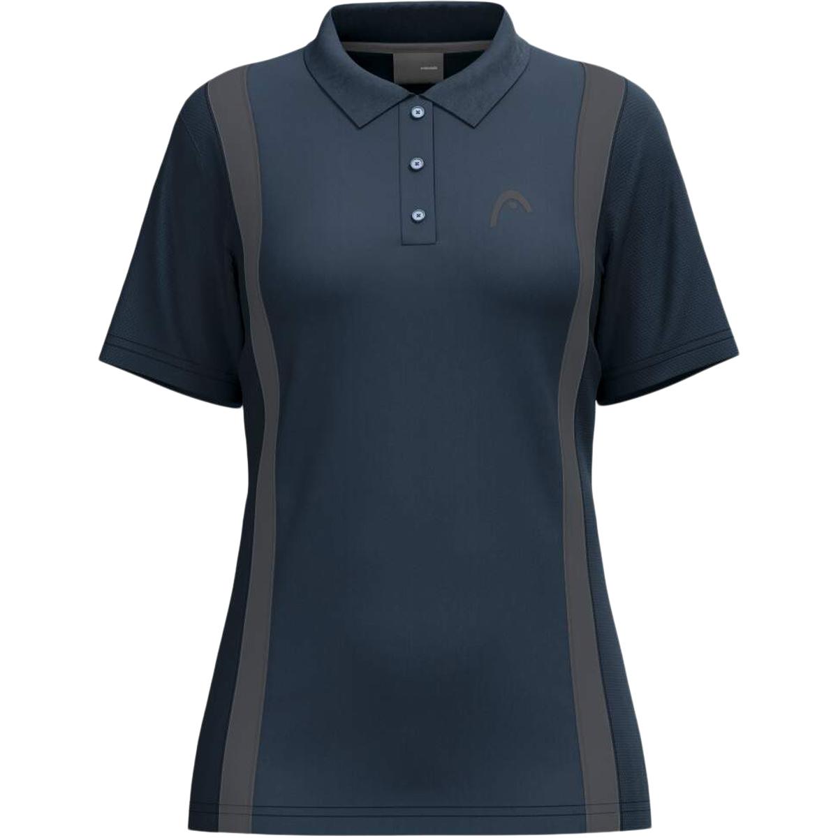 HEAD Club 25 Tech Tennis Polo T-skjorte Dame Navy