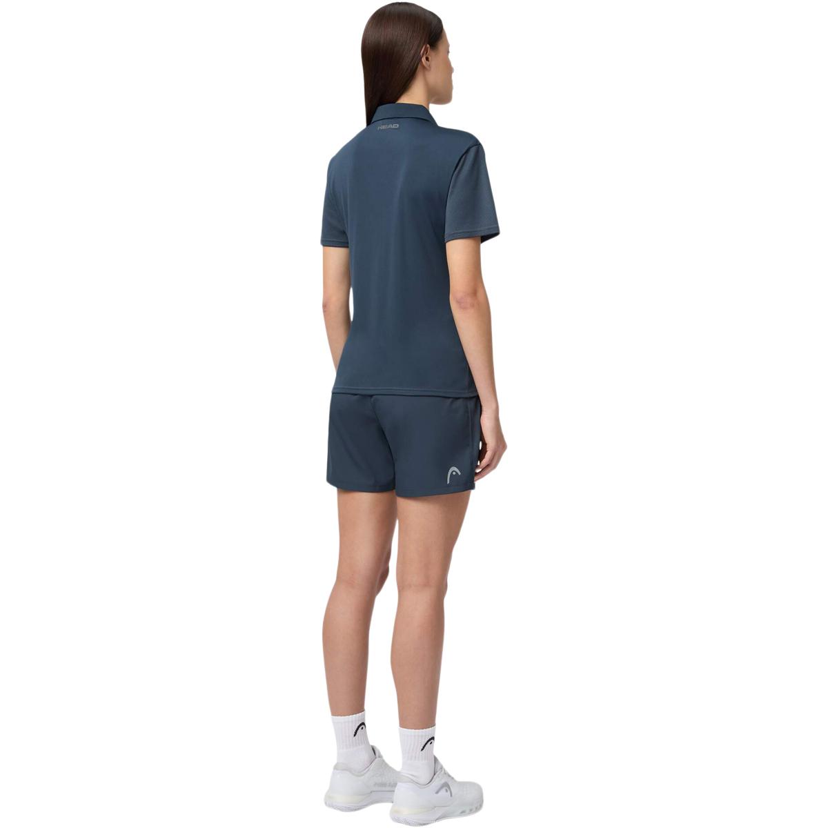 HEAD Club 25 Tech Tennis Polo T-skjorte Dame Navy