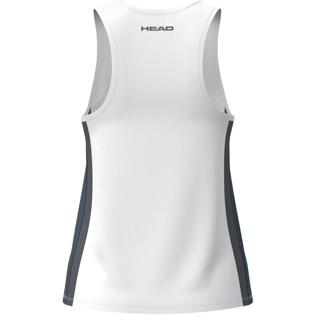 HEAD Club 25 Tech Tennistopp Dame White/Navy