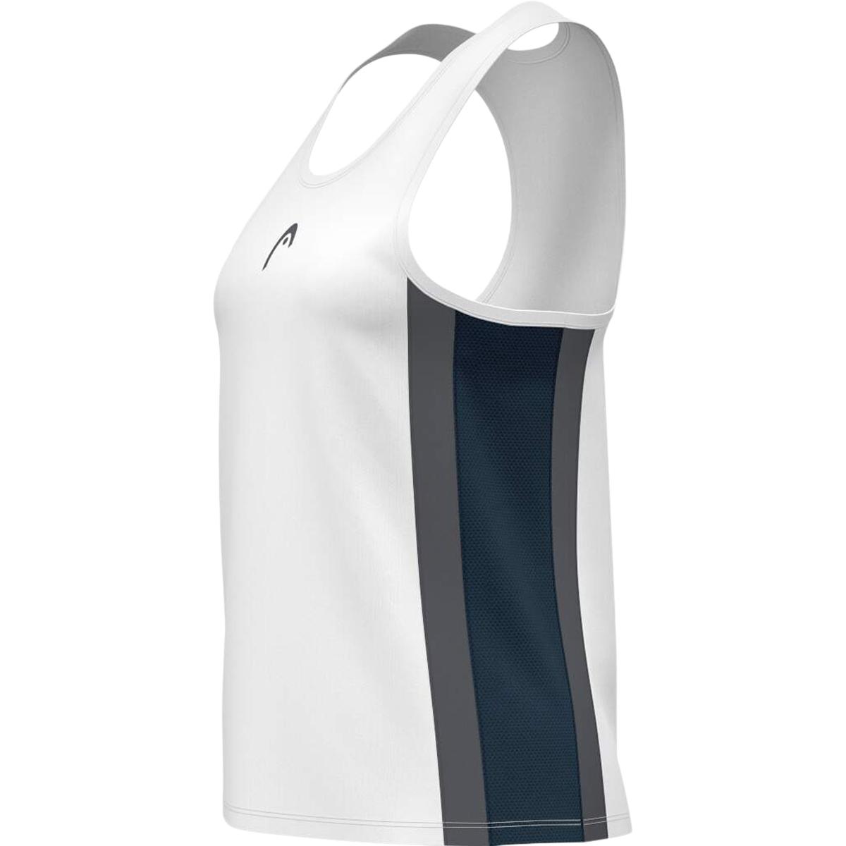 HEAD Club 25 Tech Tennistopp Dame White/Navy