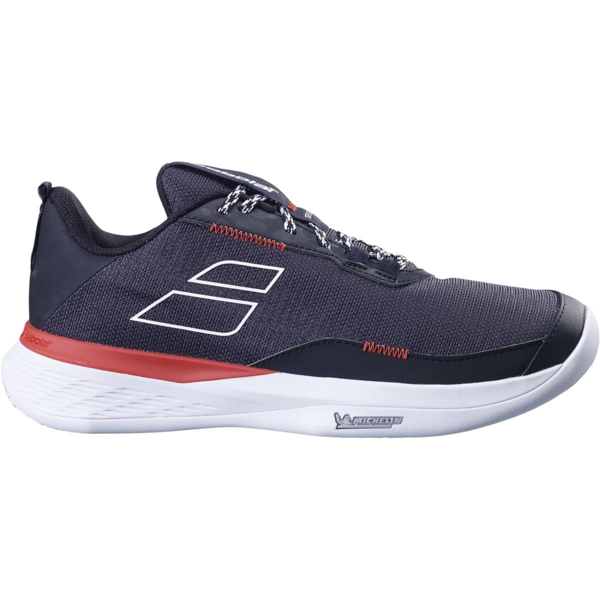 Babolat SFX Evo Clay Tennissko Herre Navy/Fiesta Red