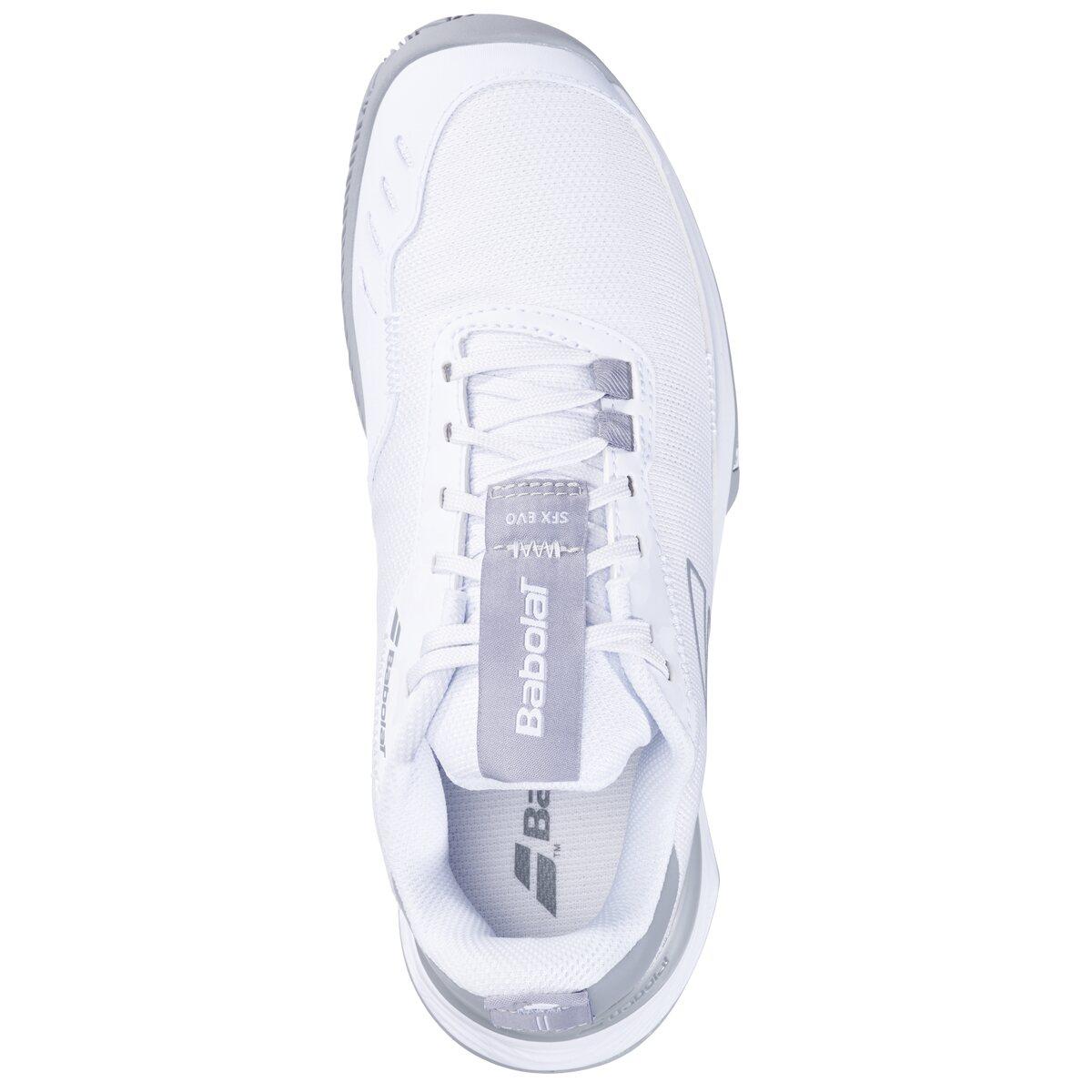 Babolat SFX Evo Clay Tennissko Dame White/Lunar Grey