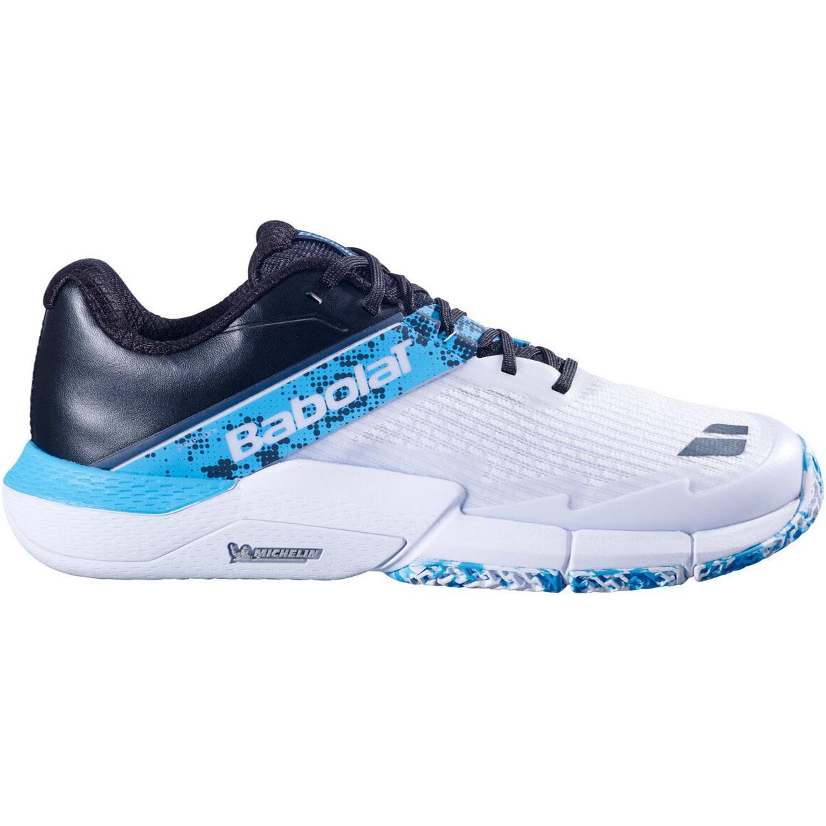 Babolat Movea 2 Comfort Padelsko Herre White/Cyan blue