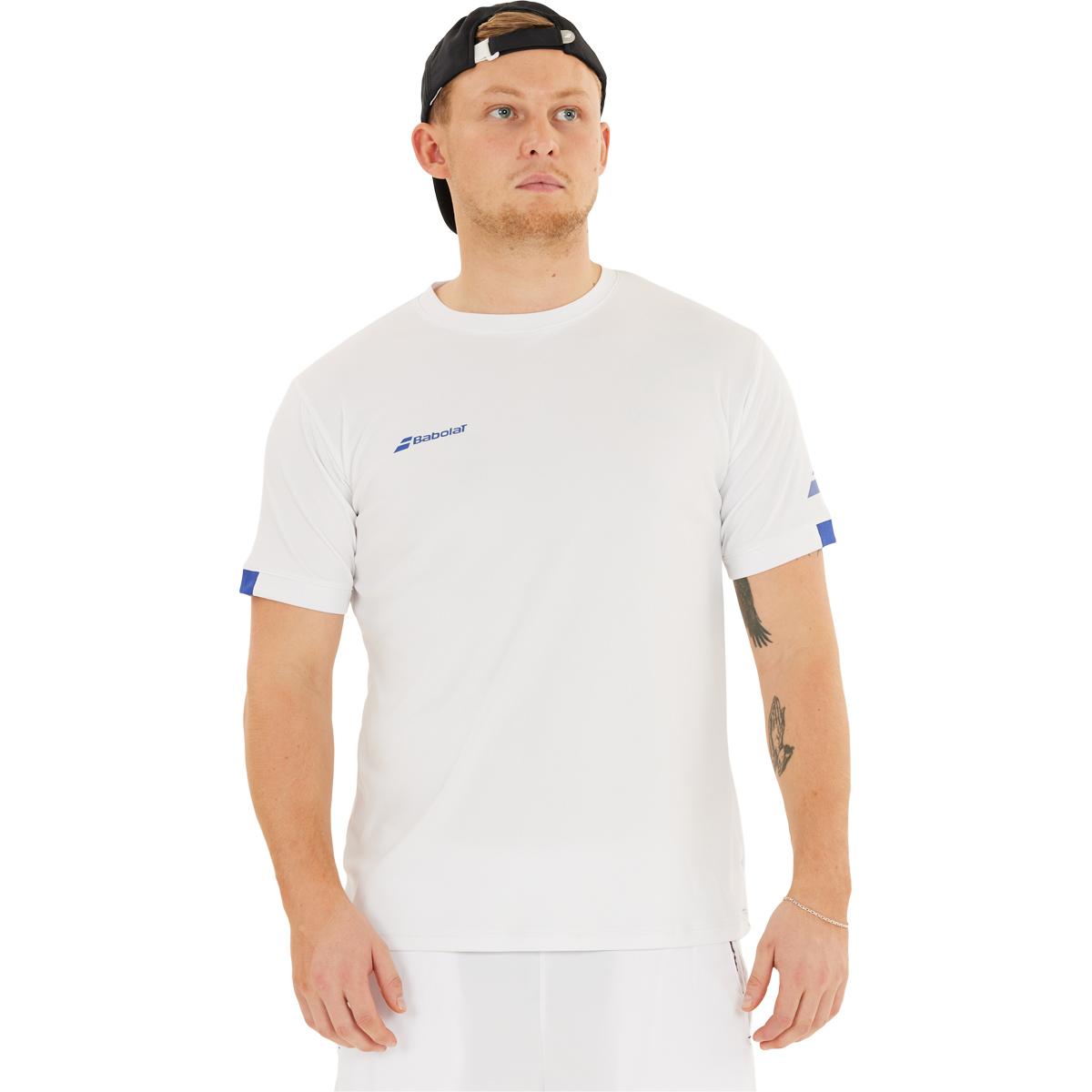 Babolat Play Tennis T-skjorte Herre White/White