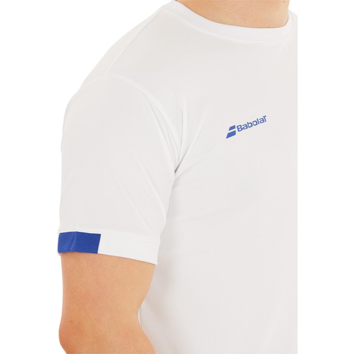Babolat Play Tennis T-skjorte Herre White/White