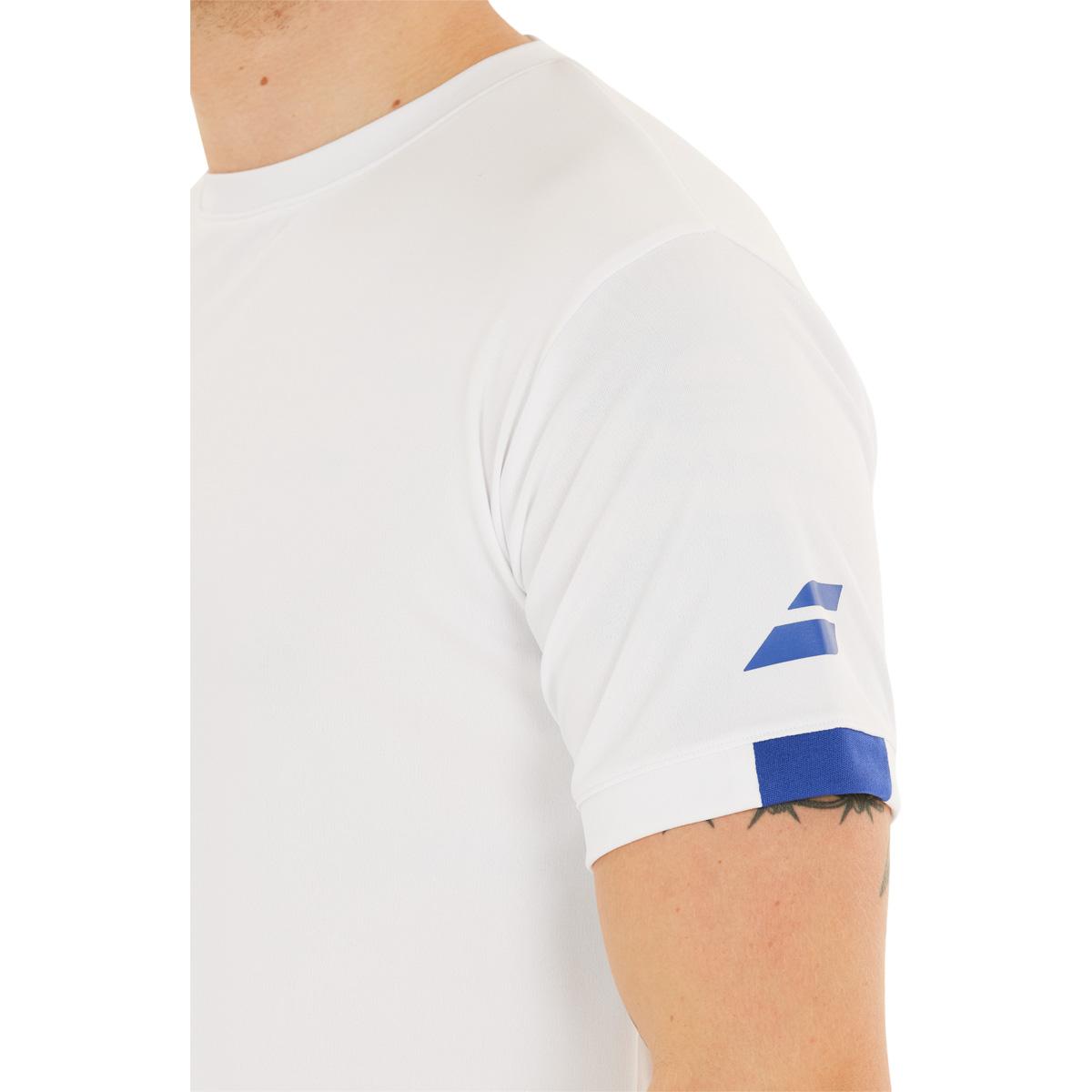 Babolat Play Tennis T-skjorte Herre White/White