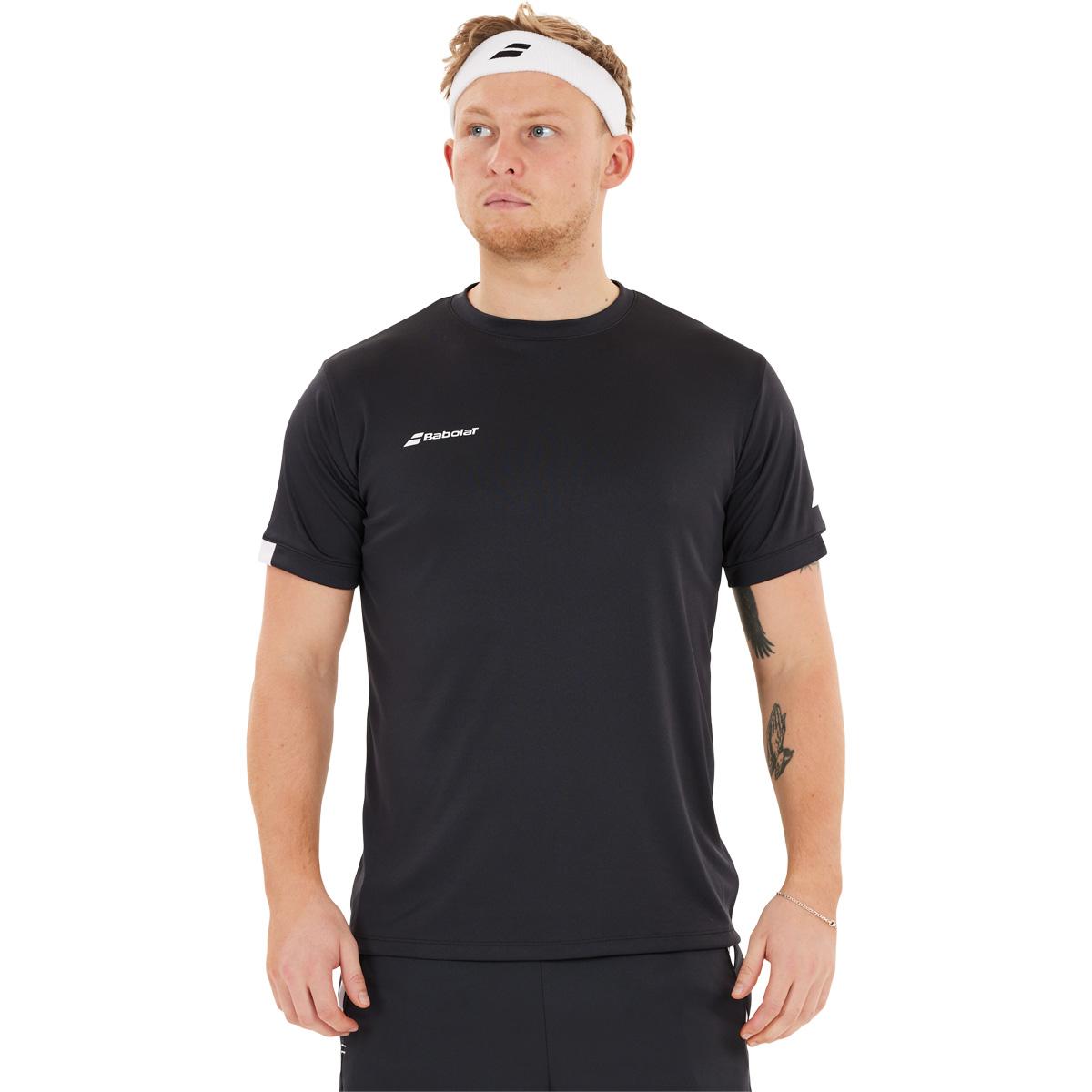 Babolat Play Tennis T-skjorte Herre Black/Black