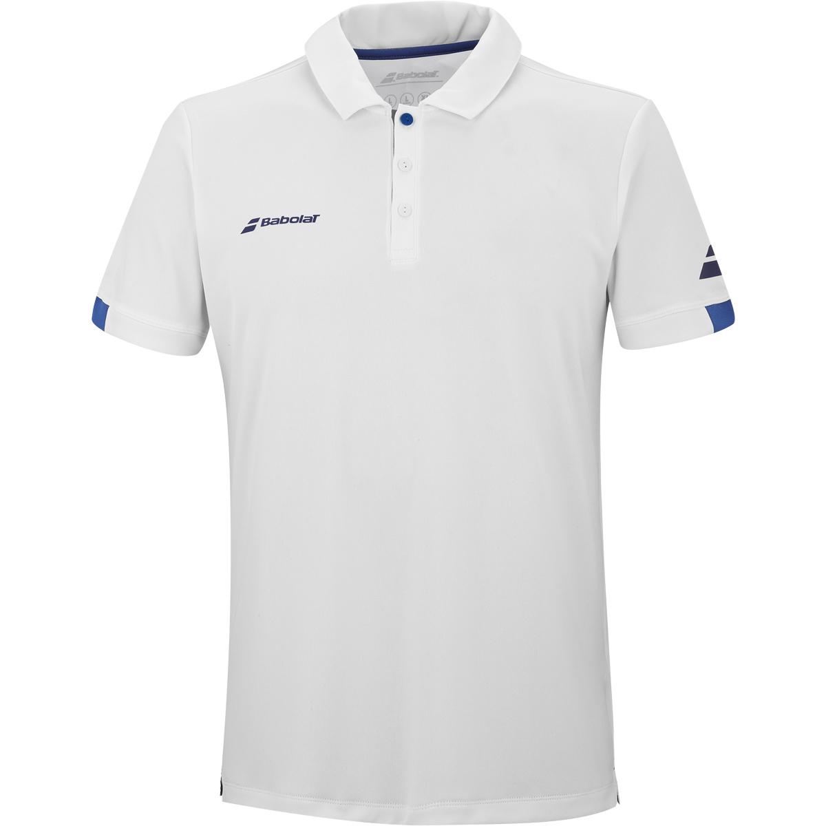 Babolat Play Tennis Polo T-skjorte Herre White/White