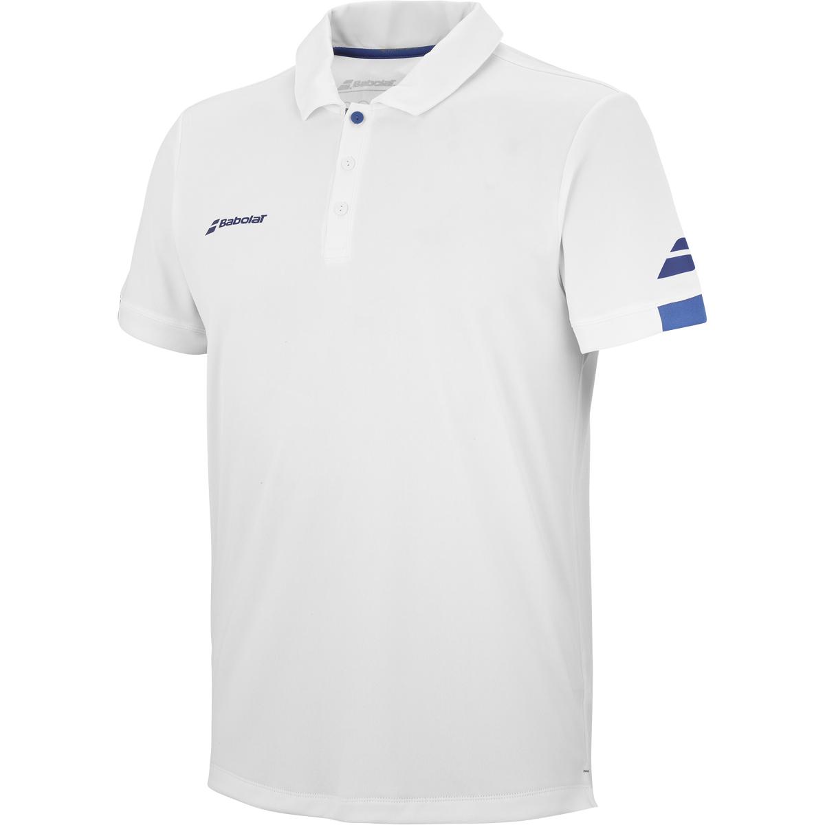 Babolat Play Tennis Polo T-skjorte Herre White/White