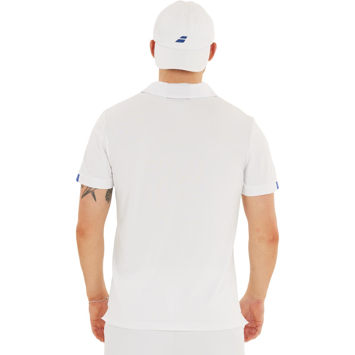 Babolat Play Tennis Polo T-skjorte Herre White/White