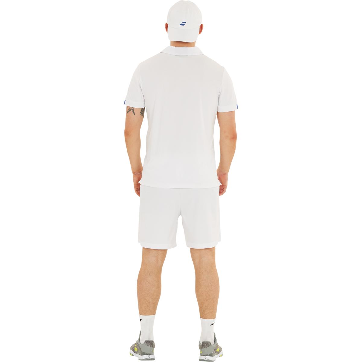 Babolat Play Tennis Polo T-skjorte Herre White/White