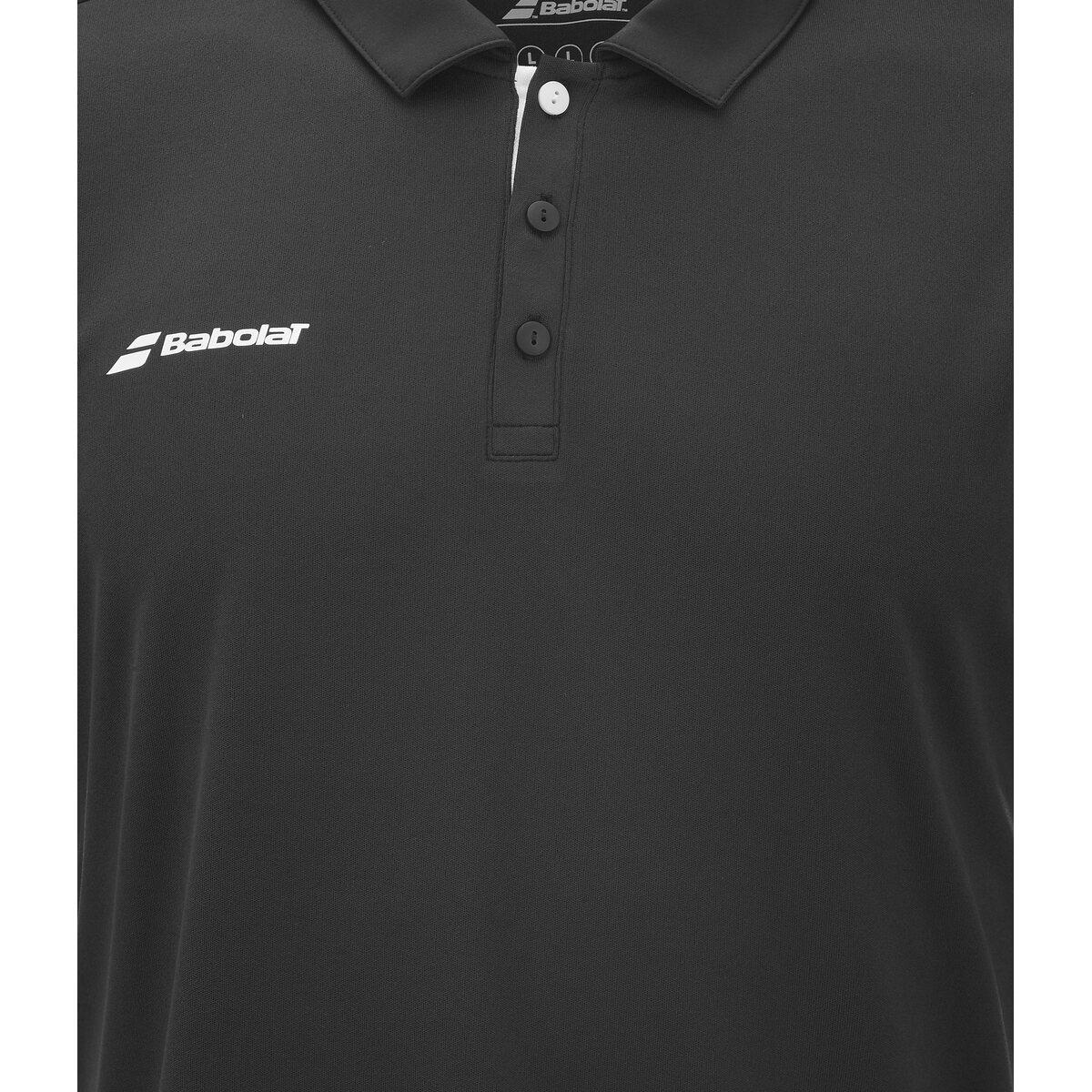 Babolat Play Tennis Polo T-skjorte Herre Black/Black