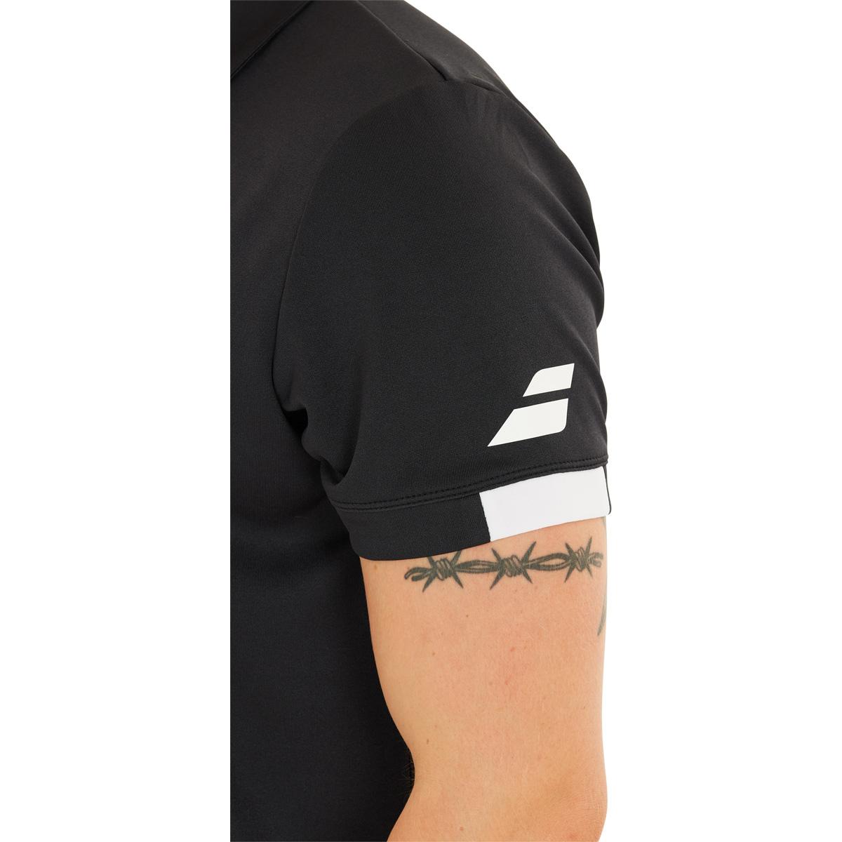 Babolat Play Tennis Polo T-skjorte Herre Black/Black