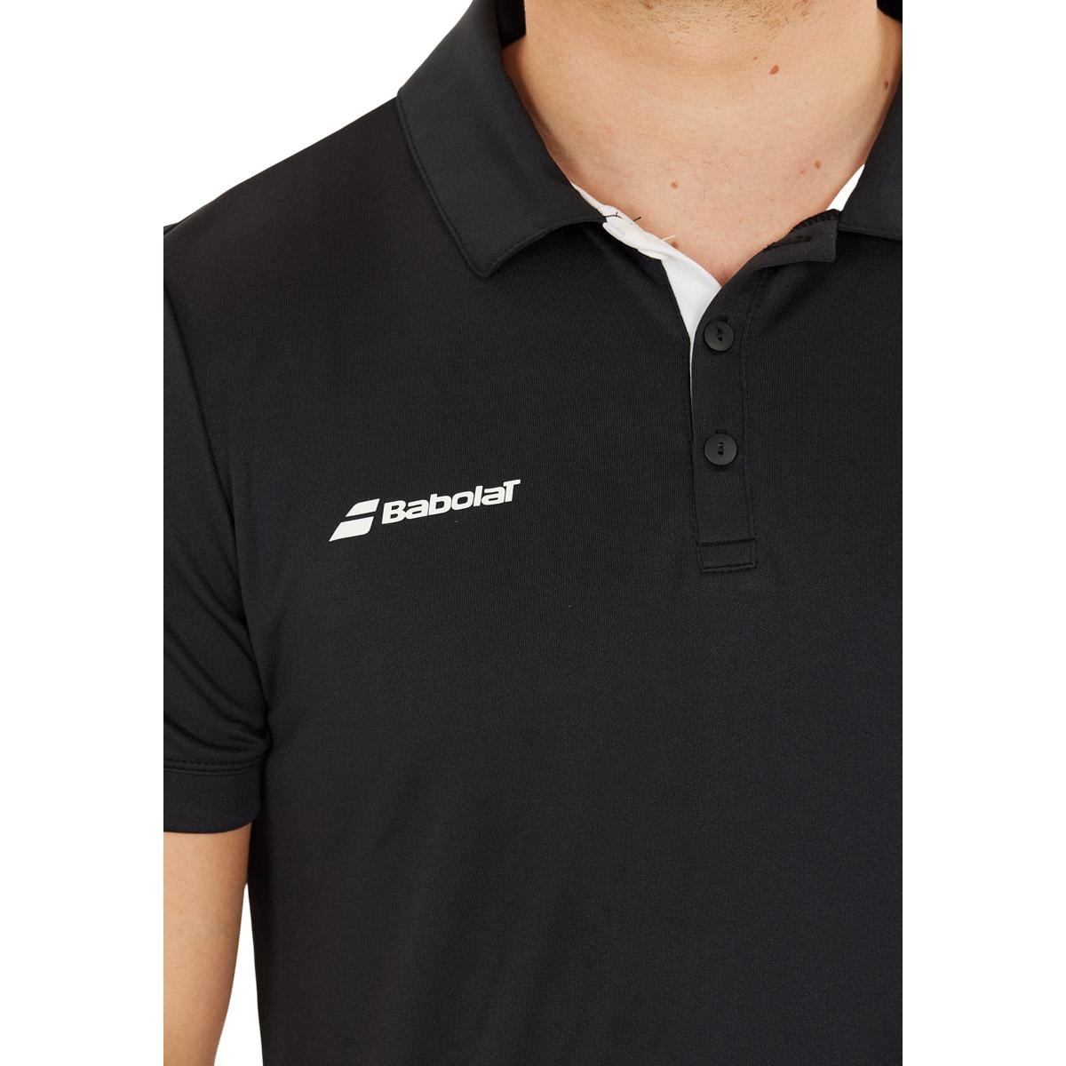 Babolat Play Tennis Polo T-skjorte Herre Black/Black