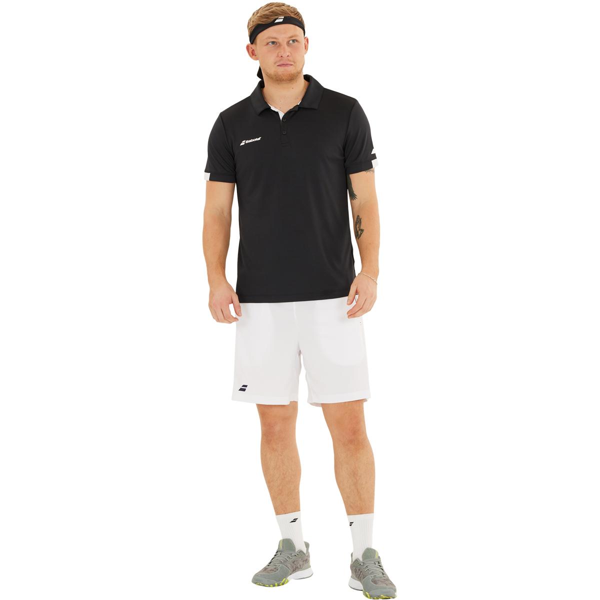 Babolat Play Tennis Polo T-skjorte Herre Black/Black