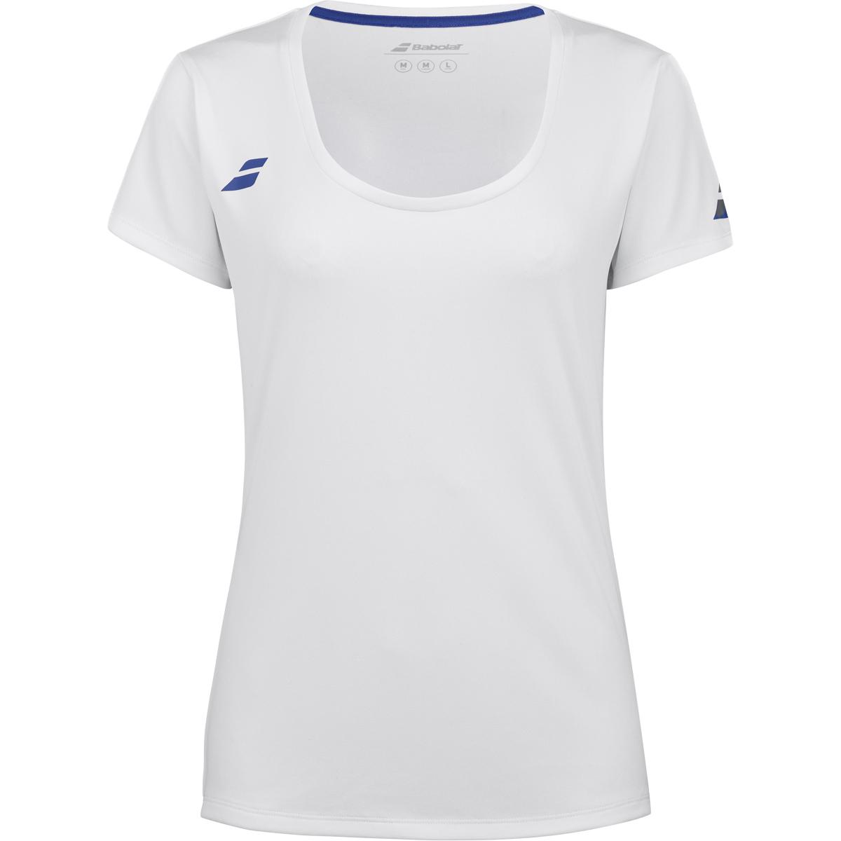 Babolat Play Tennis T-skjorte Dame White/White