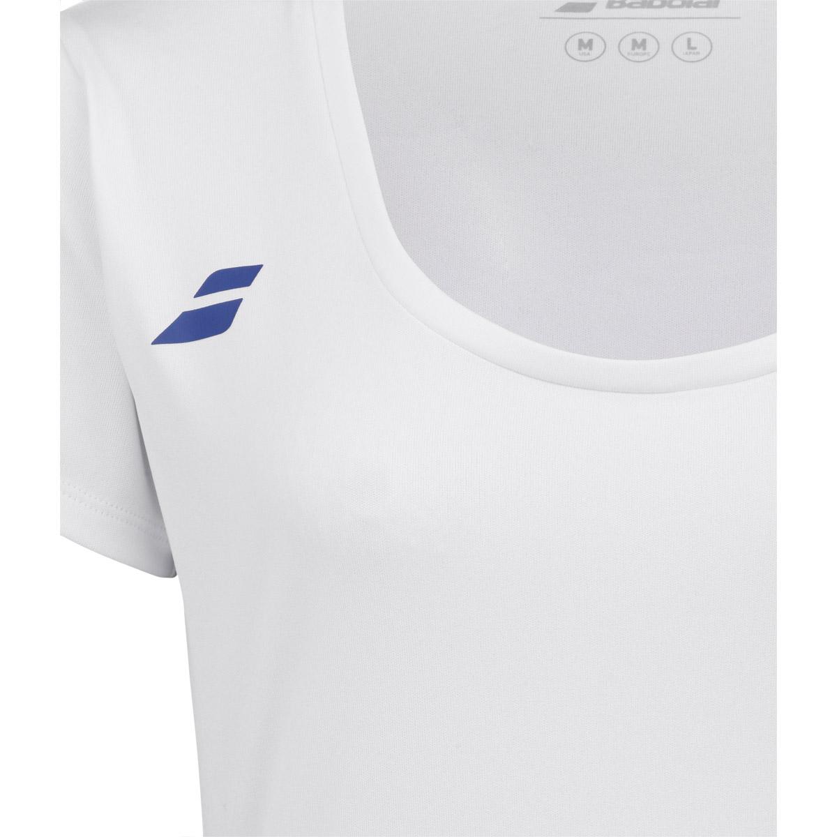 Babolat Play Tennis T-skjorte Dame White/White