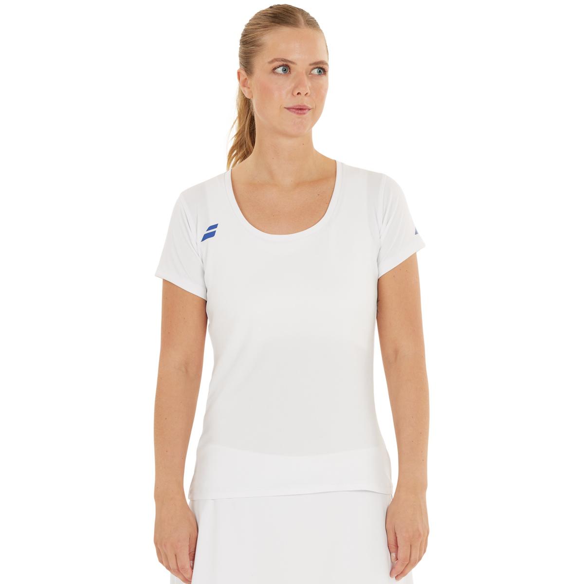 Babolat Play Tennis T-skjorte Dame White/White