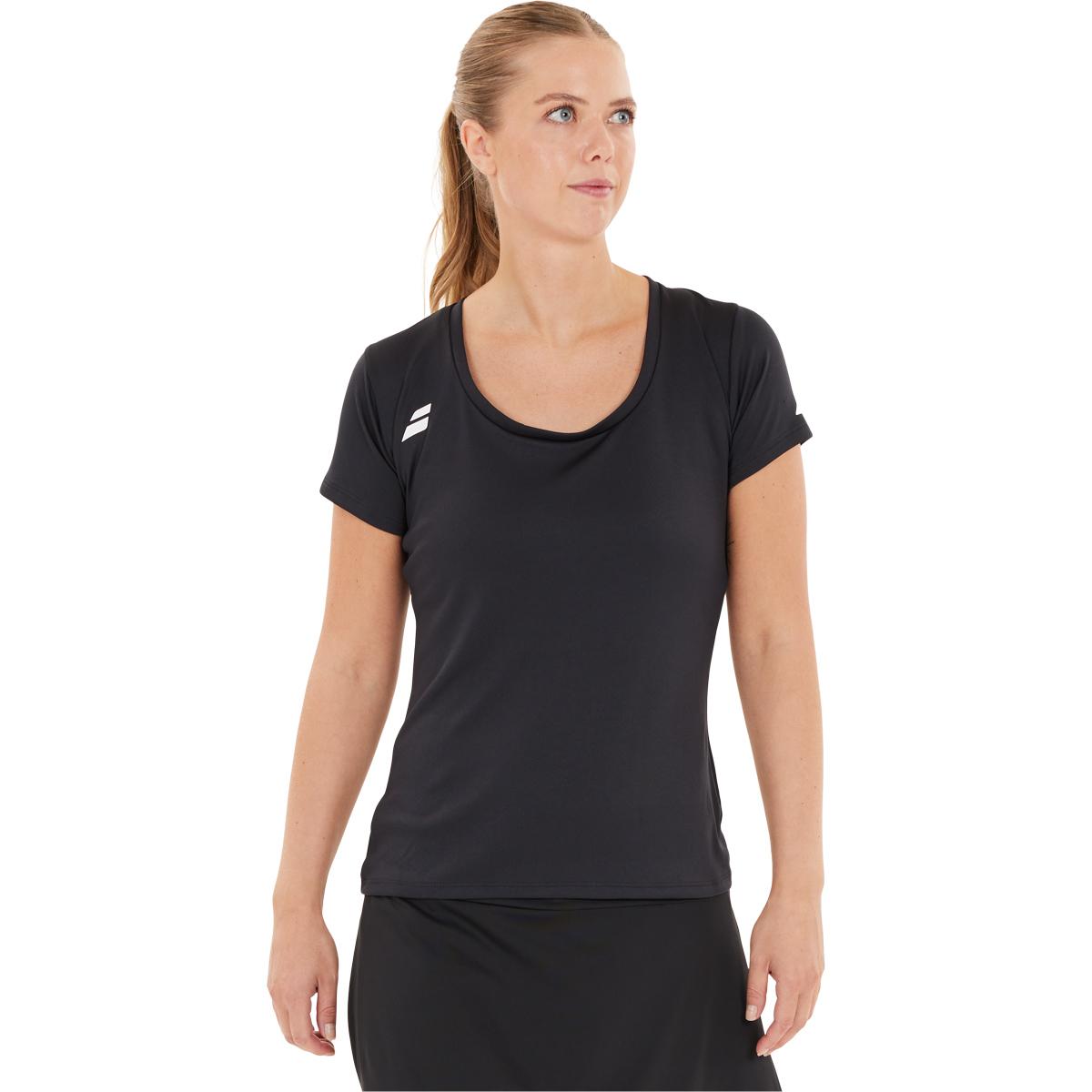Babolat Play Tennis T-skjorte Dame Black/Black