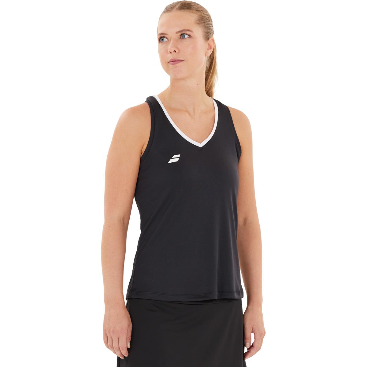 Babolat Play Padel Topp Dame Black/Black