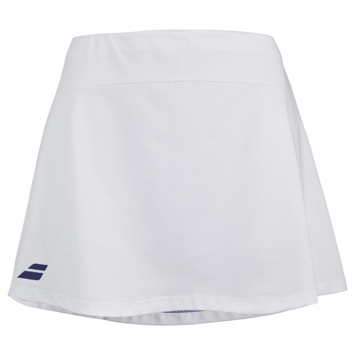 Babolat Play Tennisskjørt Dame White/White