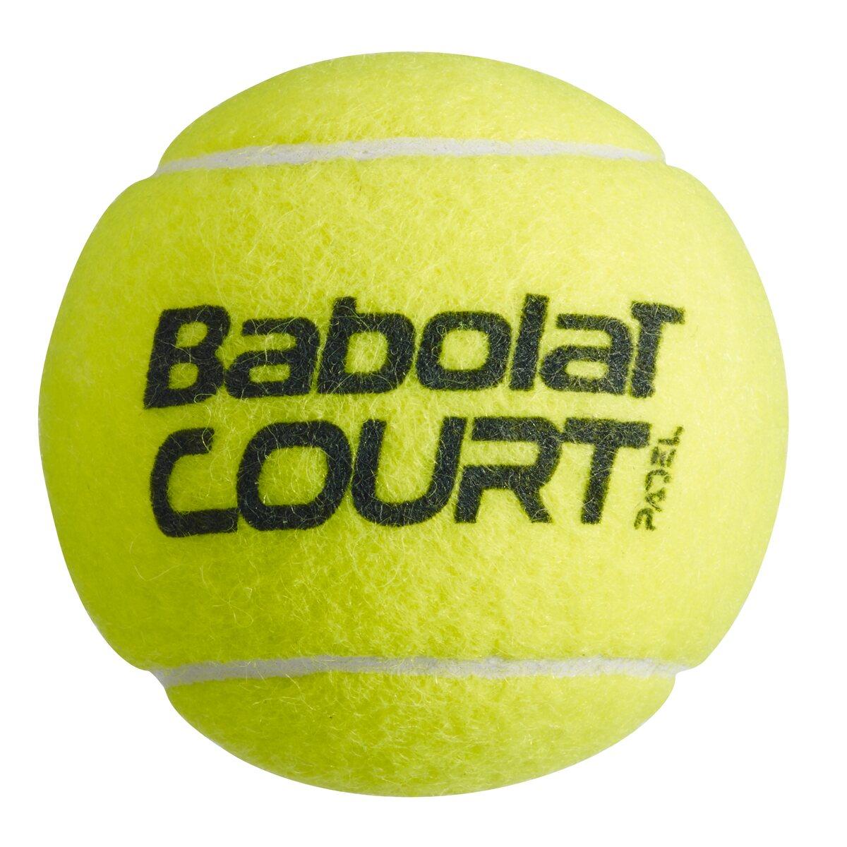 Babolat Court x3 Padelbolde Yellow
