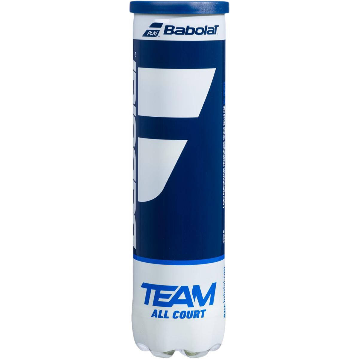 Babolat Team AC 4-Pack Tennisbolde Yellow