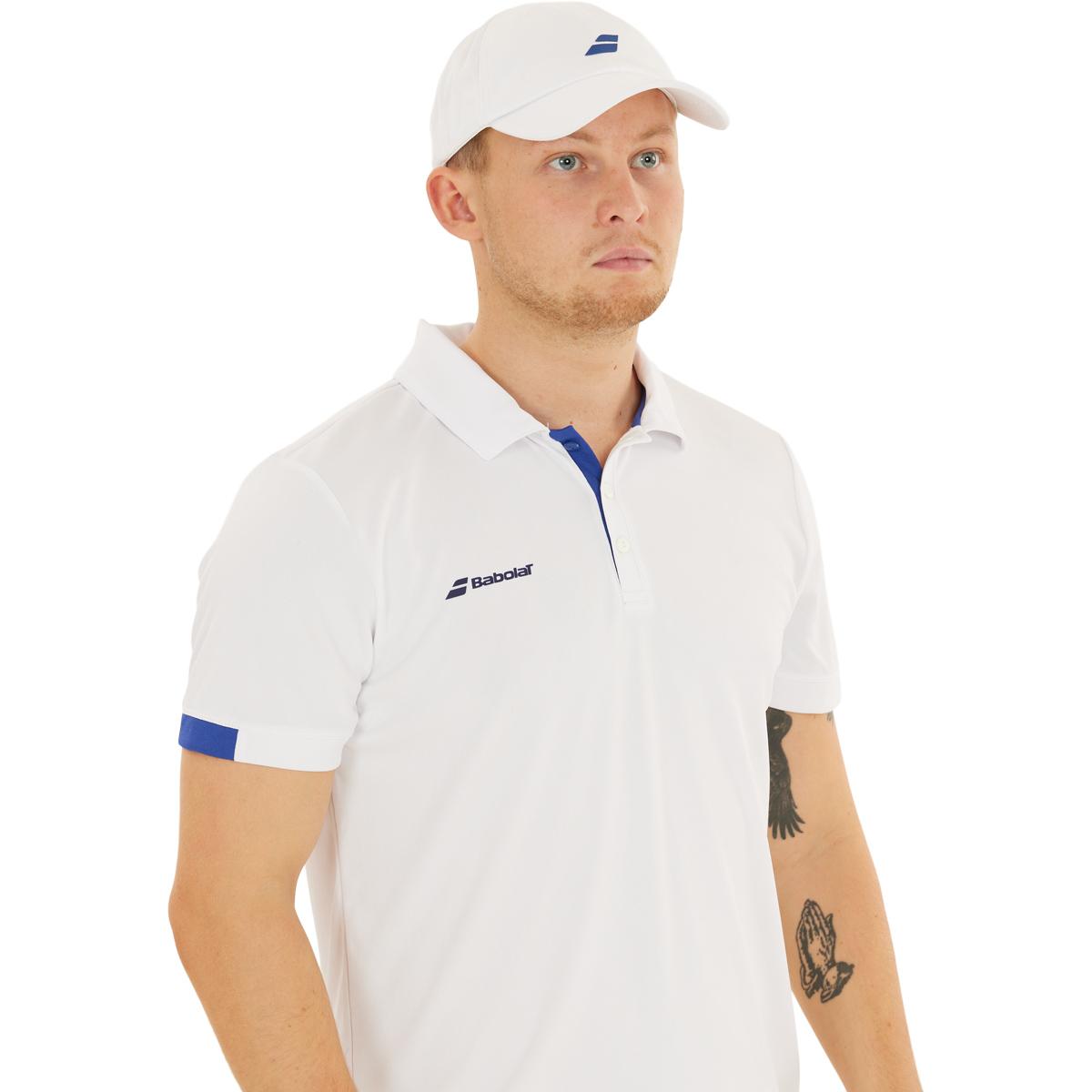 Babolat Pure Logo Velcro Cap White/White