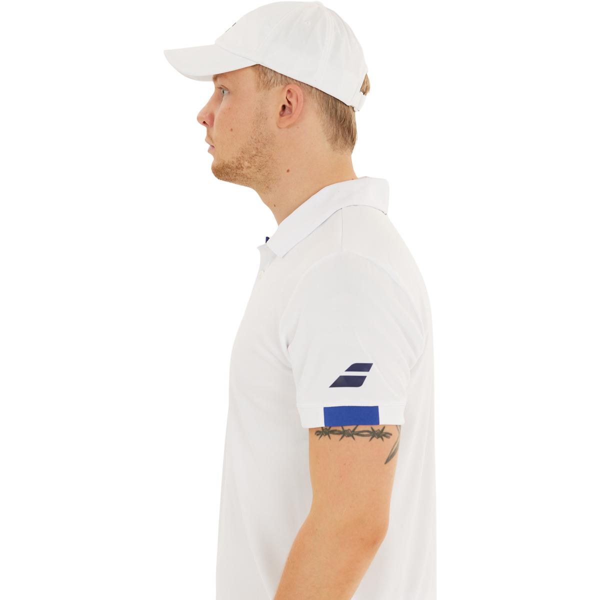 Babolat Pure Logo Velcro Cap White/White