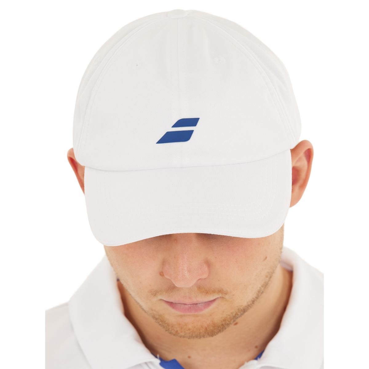 Babolat Pure Logo Velcro Cap White/White