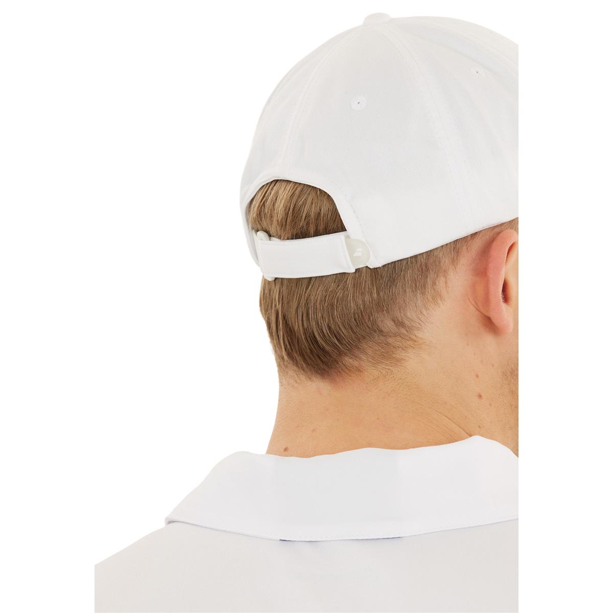 Babolat Pure Logo Velcro Cap White/White