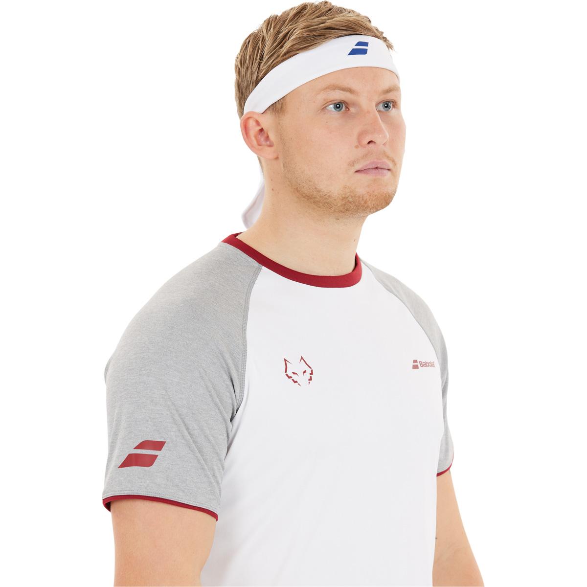 Babolat Tie Pannebånd White/Sodalite Blue