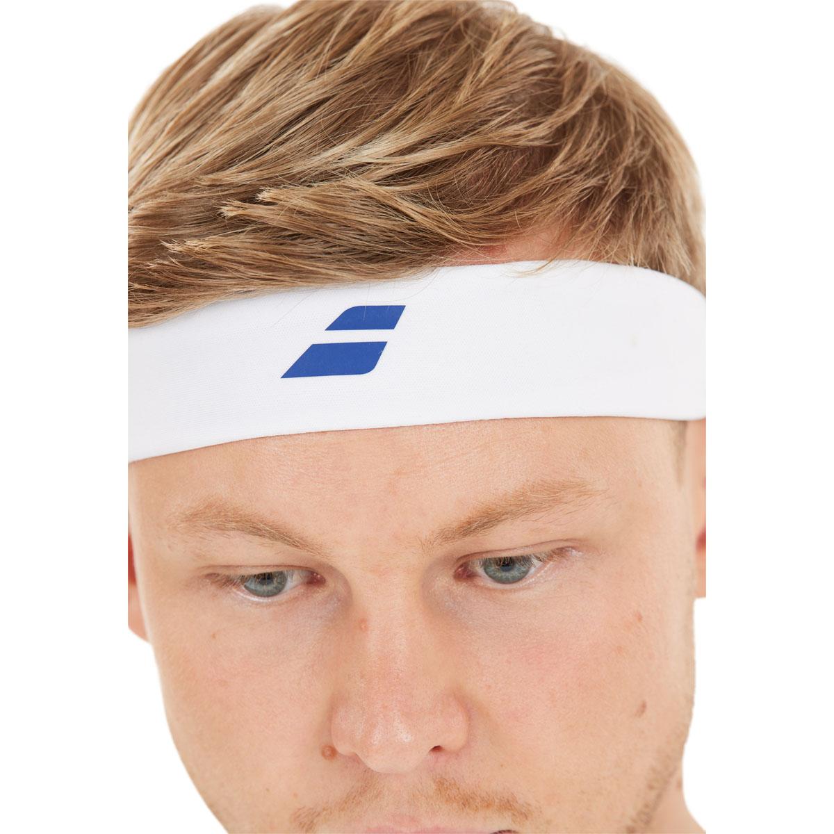 Babolat Tie Pannebånd White/Sodalite Blue