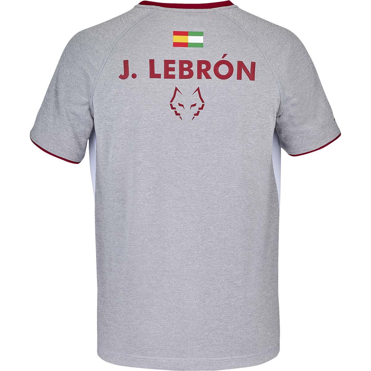 Babolat Lebrón Crew Neck Padel T-shirt Herre White/White