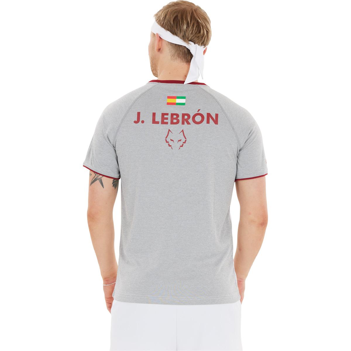 Babolat Lebrón Crew Neck Padel T-shirt Herre White/White