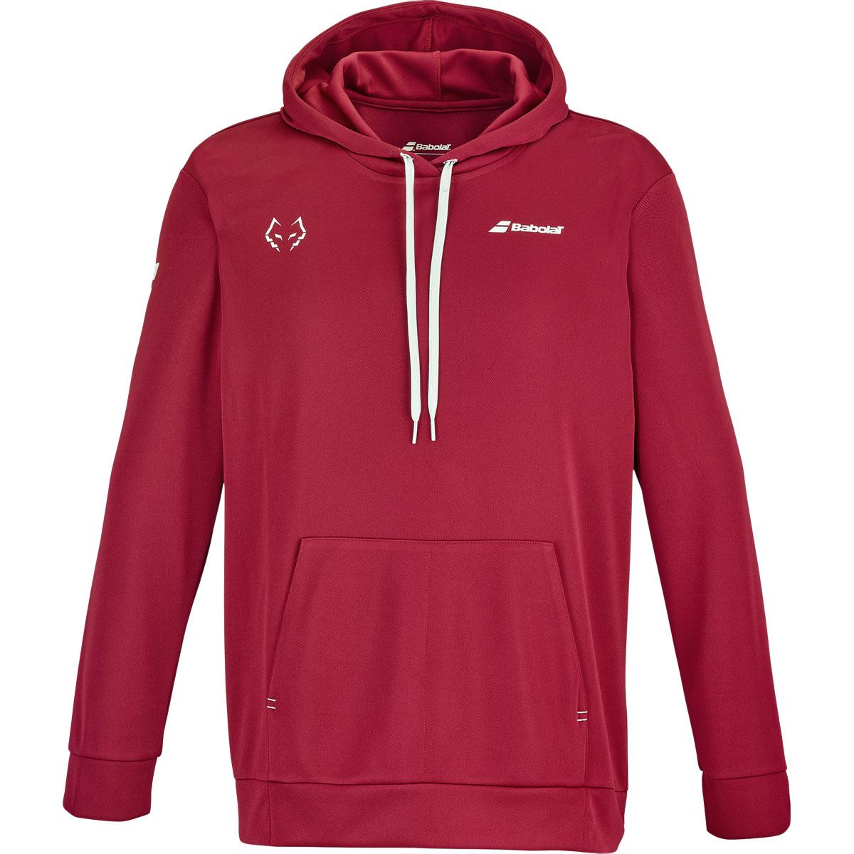Babolat Lebrón Padel Hættetrøje Herre Red Dahlia