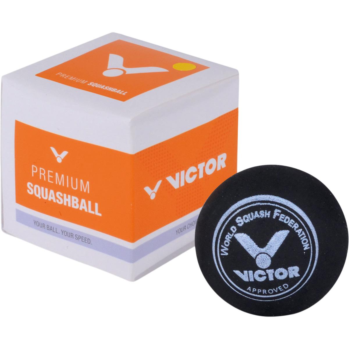 Victor Yellow Squashbold Black