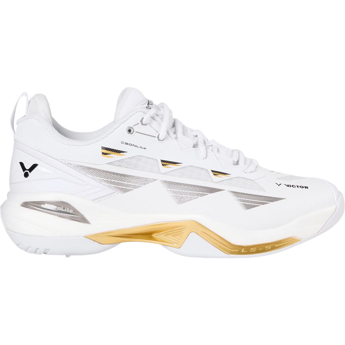 Victor C90 NLite Badmintonsko Herre White
