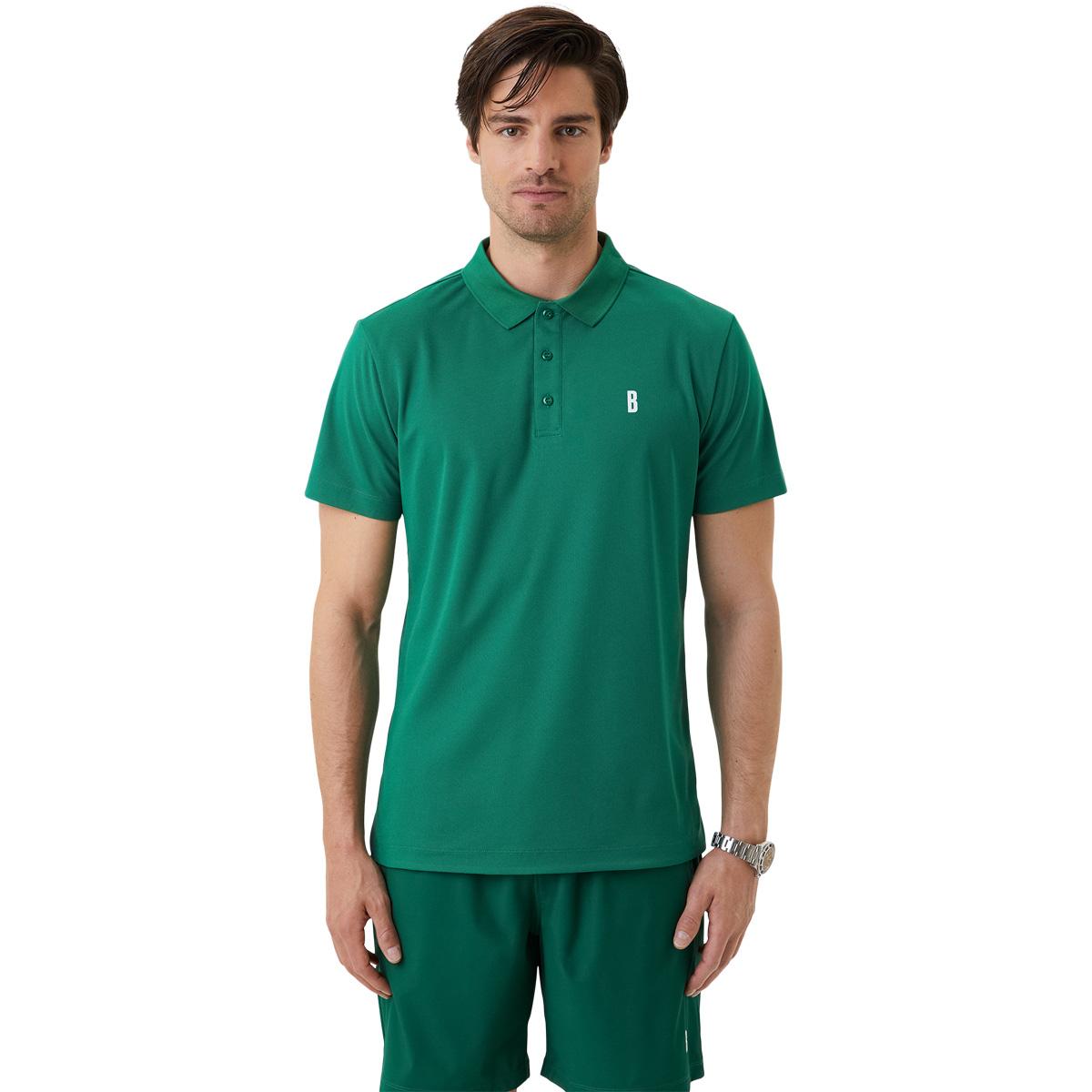 Björn Borg Ace Tennis Polo T-skjorte Herre VERDANT GREEN