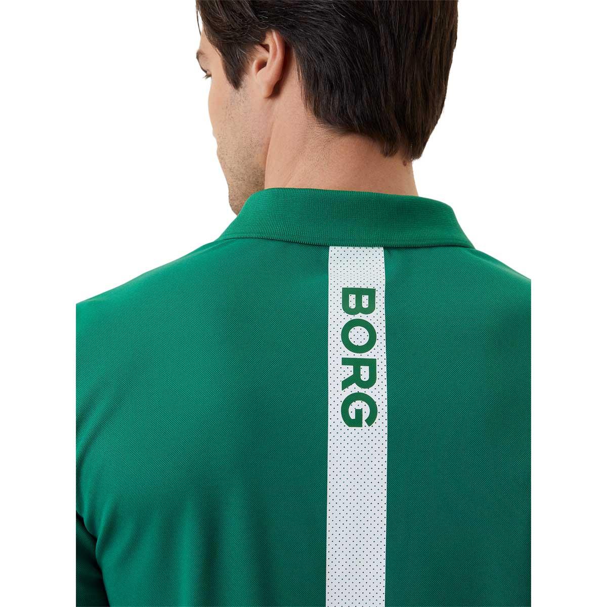 Björn Borg Ace Tennis Polo T-skjorte Herre VERDANT GREEN
