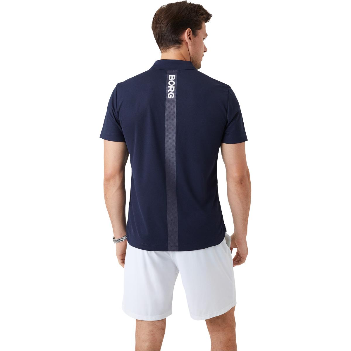 Björn Borg Ace Tennis Polo T-skjorte Herre NIGHT SKY