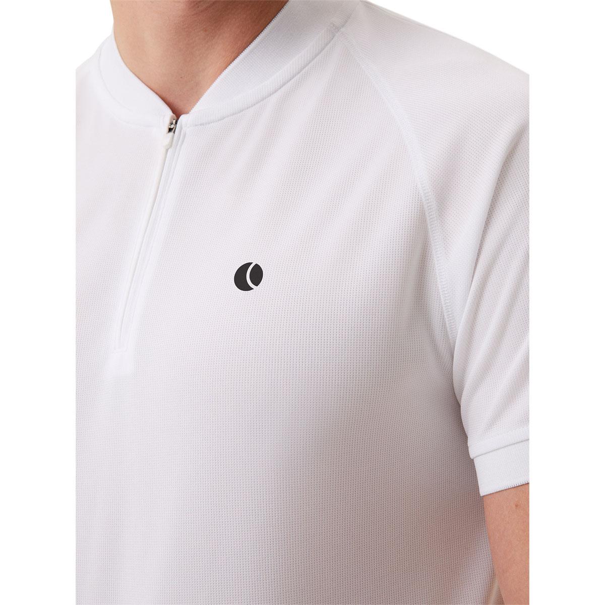 Björn Borg Ace Performance Zip Tennis Polo T-skjorte Herre BRILLIANT WHITE