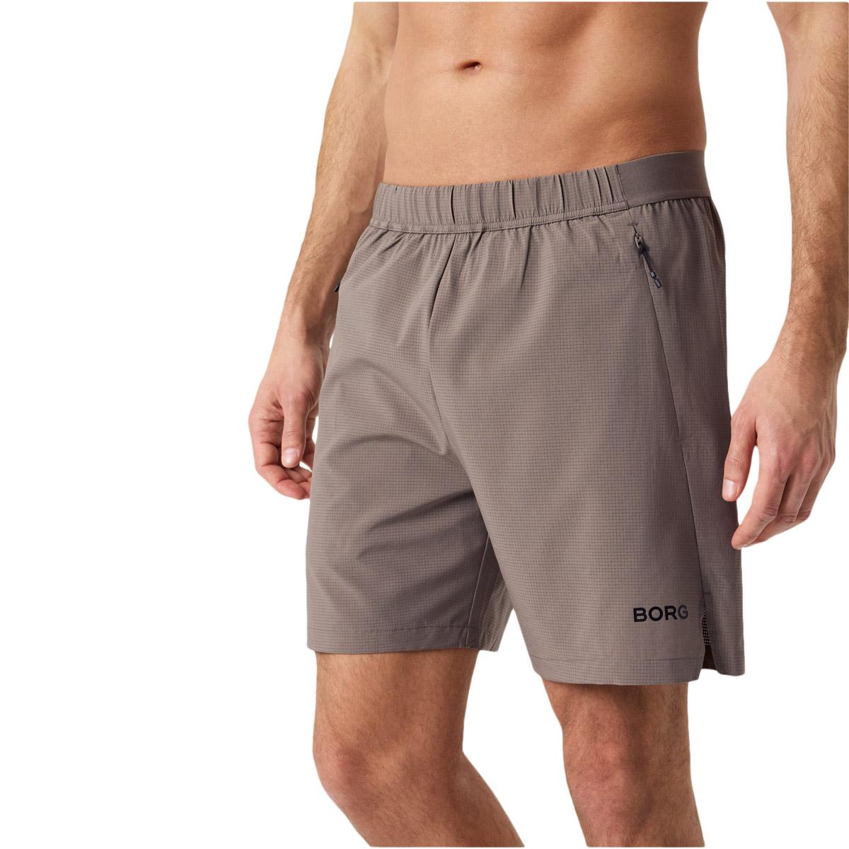 Björn Borg Zip Tennisshorts Herre Light Brown